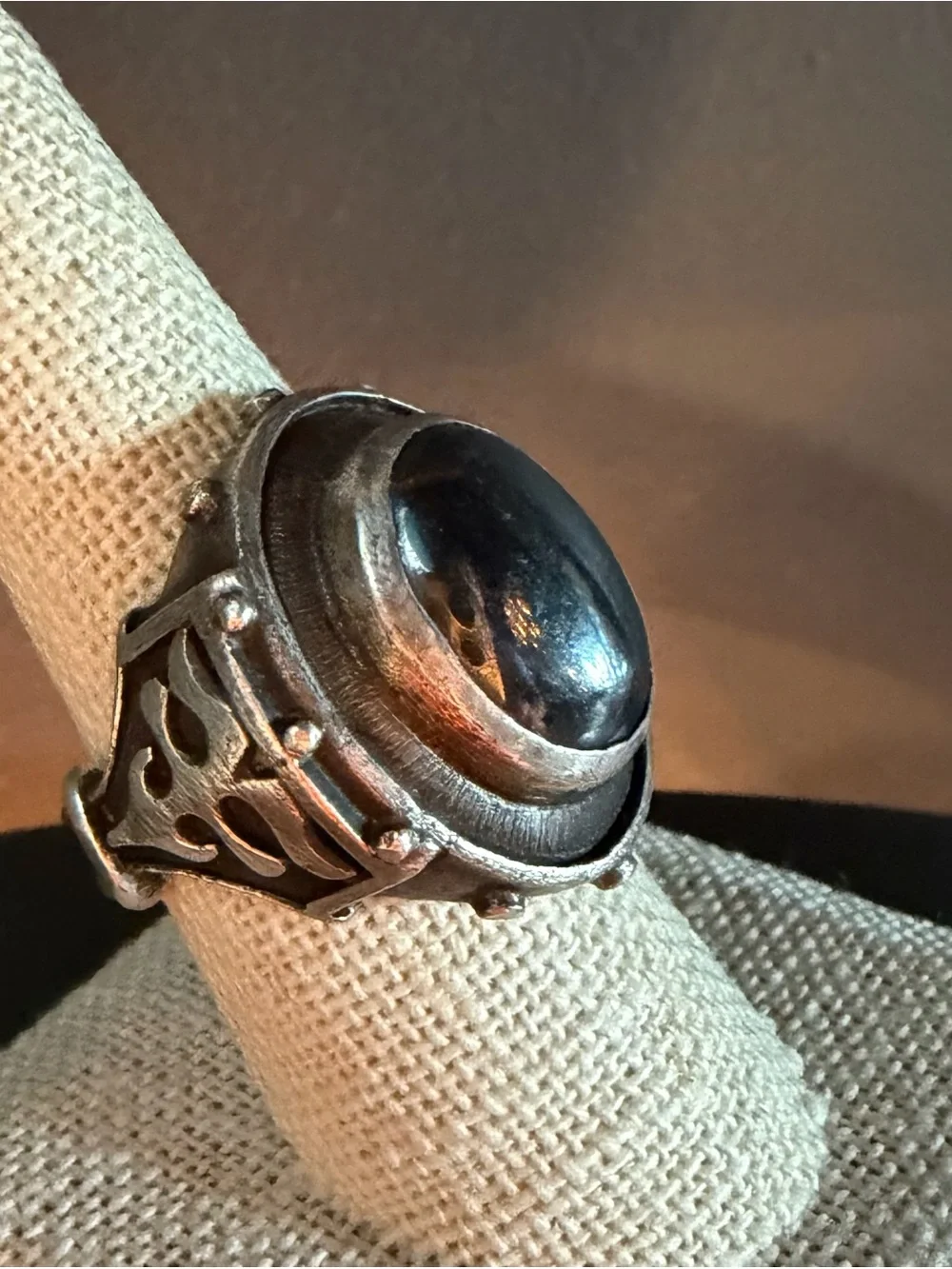 Heidi Nahser Fink Handcrafted Sterling Silver Statement Size 9 Ring